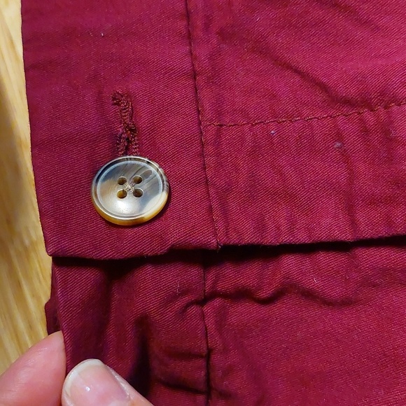 Old Navy Mid Rise Everyday Short-Maroon  Size 8 Beach Casual Summer - Picture 3 of 6